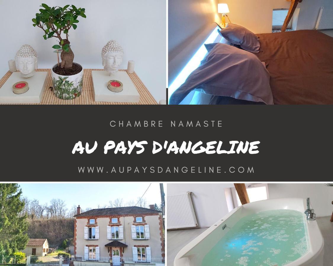 ホテル Au Pays D'Angeline La Pacaudière エクステリア 写真